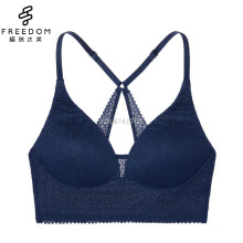 High quality and super comfortable sexy plunge back design lace model cup bra